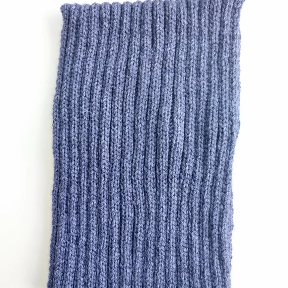 Scarf Infinity Hand Crafted  Blue Alpaca Bamboo Cowl Balaclava - Picture 9 of 16